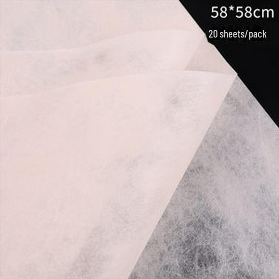 Custom Waterproof Bouquet Paper - Solid Color Cotton Flower Wrap Material