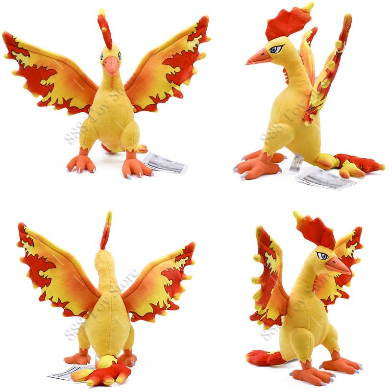 New Arrival Legendary Bird Plush Toys Anime Cute Articuno Moltres Zapdos Soft Stuffed Collection Animal Peluche Dolls