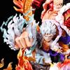 Аниме Луффи One Piece Фигурки Обезьяна D. Соломенная шляпа Луффи, групповое пробуждение, экшн-фигурка, статуя из ПВХ, коллекция, модель игрушки, подарок