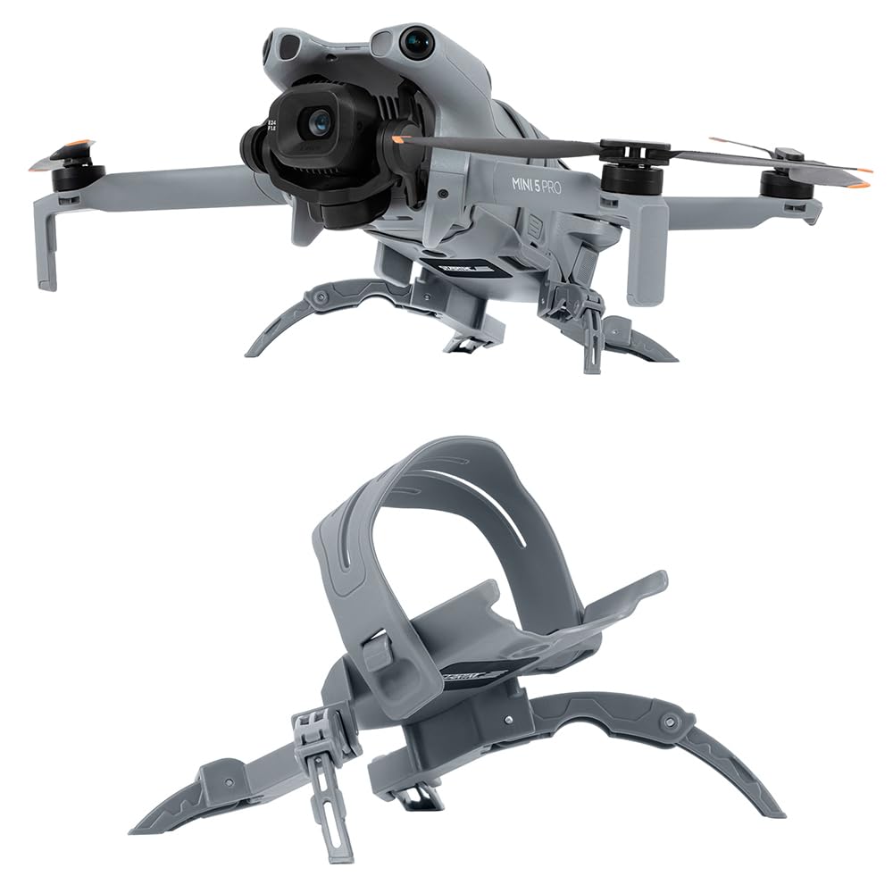 Специальное шасси для DJI Mini 5 Pro, Складное, Выдвижное шасси-защита, Дополнительный защитный аксессуар 20 мм