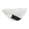 Prada Contrast Color Terry Logo Adjustable Detachable Shoulder Strap Wool Leather Crossbody Bag Women Crossbody Bag White 1BH190_VDI9_2EC9F_0_964