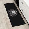 Entrance Front Door Doormat W-Witchcrafts Moon Cat Non-slip Kitchen Rug Living Room Rugs Balcony Bathroom Foot Mat Floor Mats
