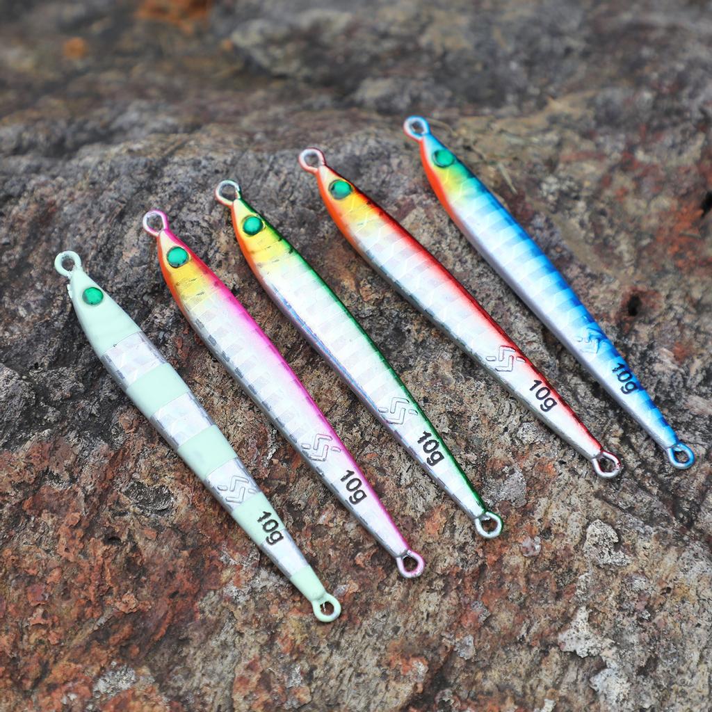 SOUGAYILANG Рыболовная приманка, 5 шт., балансир, жесткая рыболовная приманка высокого качества, рыболовные крючки, свинцовая жесткая приманка, отсадочные приманки