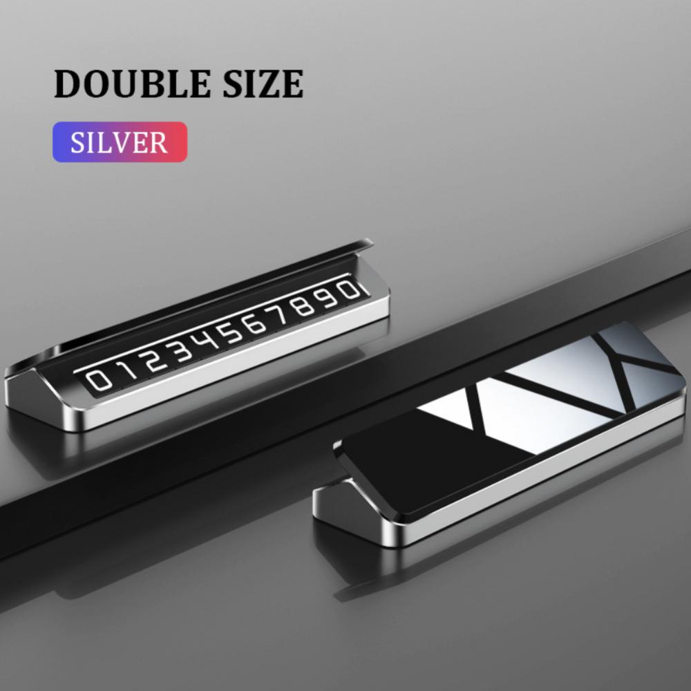 Креативная автомобильная временная парковочная карта, наклейка на парковку, дисплей, телефонный номер, карта с номером телефона автомобиля