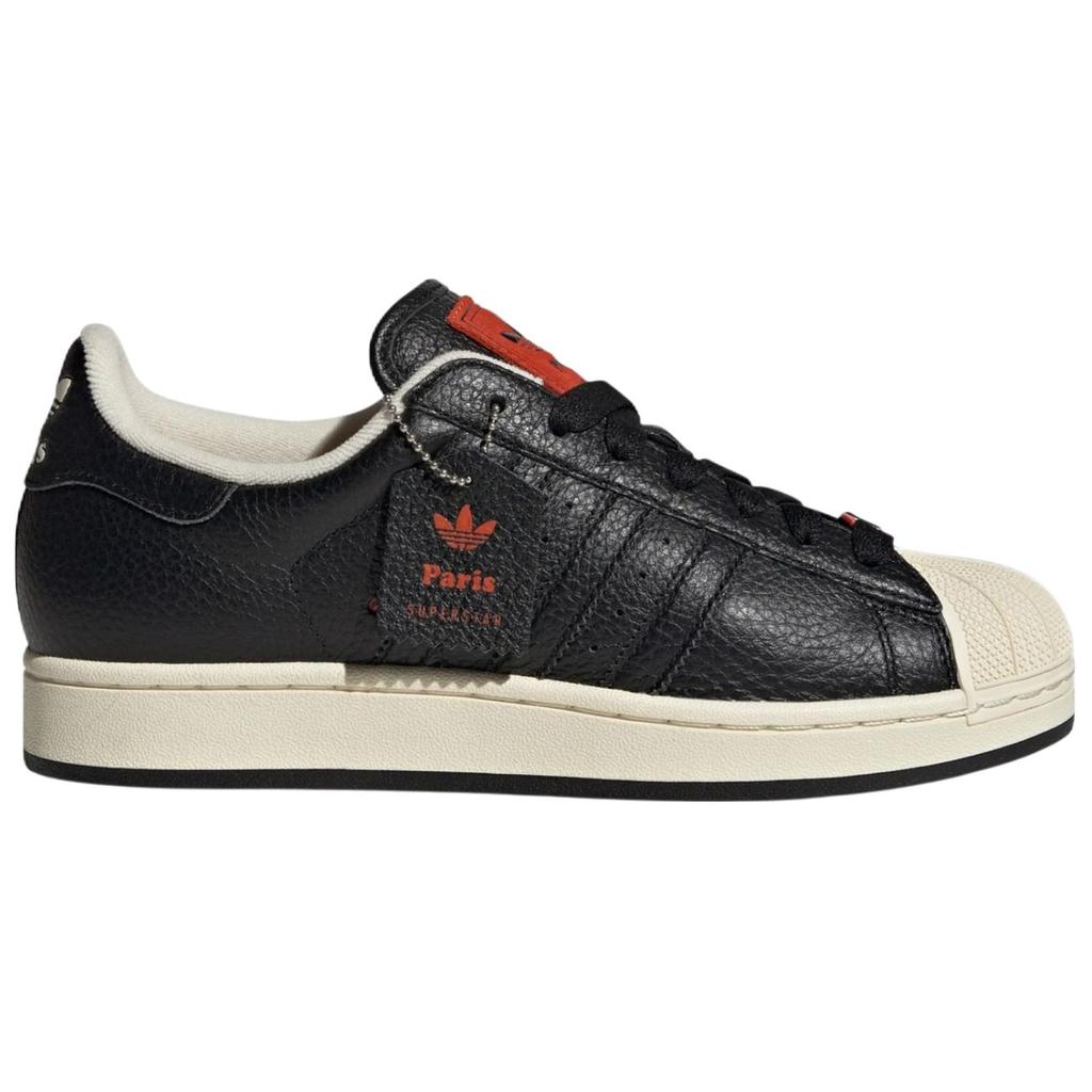adidas Кроссовки Lifestyle Superstar Ii Paris Унисекс Основной Черный Кремовый Белый JQ3223