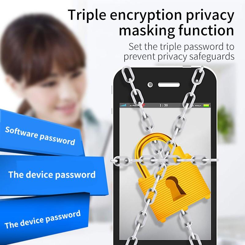 LS VISION 1080P 360° WiFi Wireless Surveillance Camera RC Night Vision Automatic Body Tracking Alarm 8x Digital Zoom Security Baby Monitor