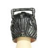 Anime Chainsaw Man-themed Chainsaw Man headgear, a terrifying and frightening chainsaw mask with blood flowing, a spooky prop for haunted houses