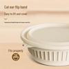 Xinran 800ML Corn Starch Biodegradable Round Takeout Bowls