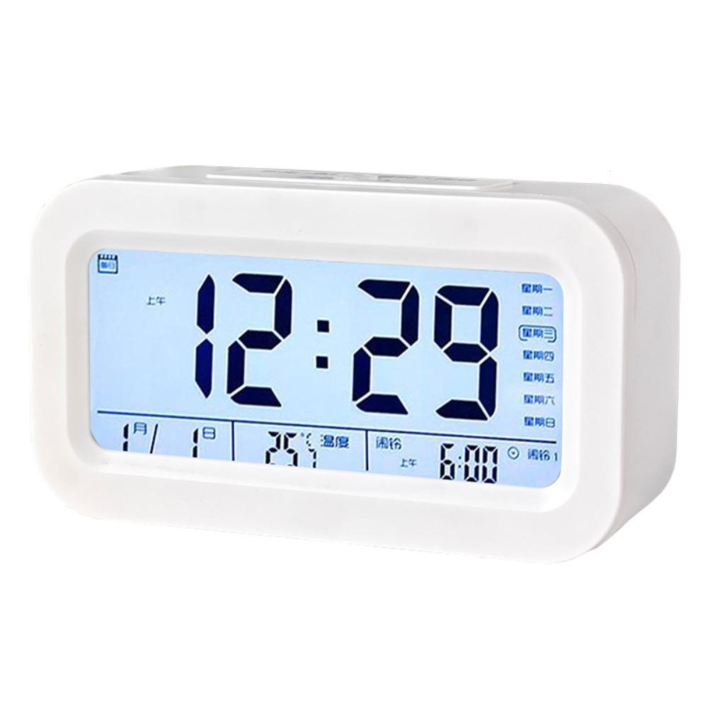 Snooze Feature LED Electronic Alarm Clock LED Display Desktop Table Clock Desktop