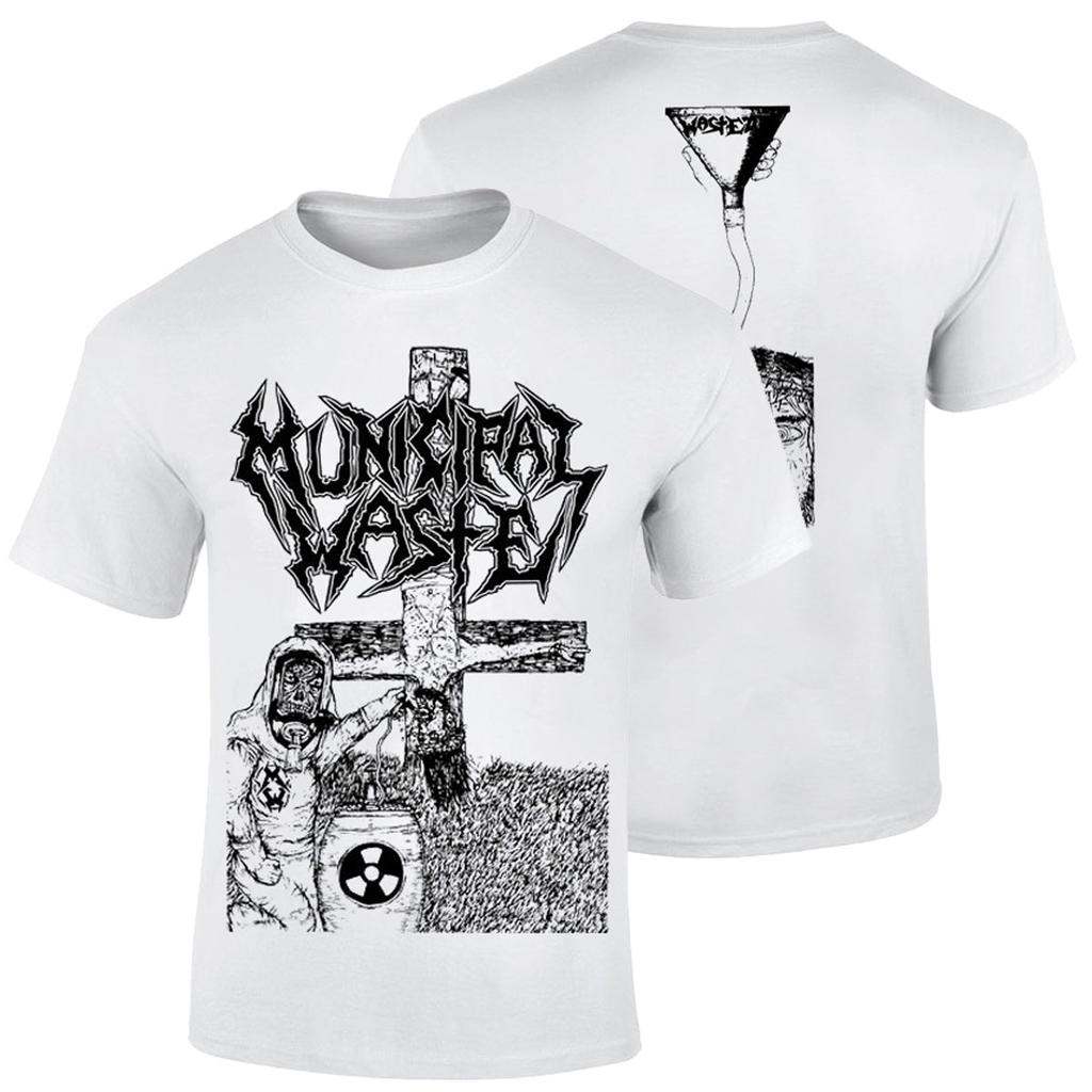 Municipal Waste Thrash Band Graphic Cotton T-shirt Unisex Men Women Fans Essentials Short Sleeve Tops Fashion Brand Summer Tee