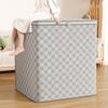Checkerboard Clothing Storage Bag Quilt Cotton-padded Jacket Storage Bag Clothes Storage Bag Moving Finishing Large Storage Bag