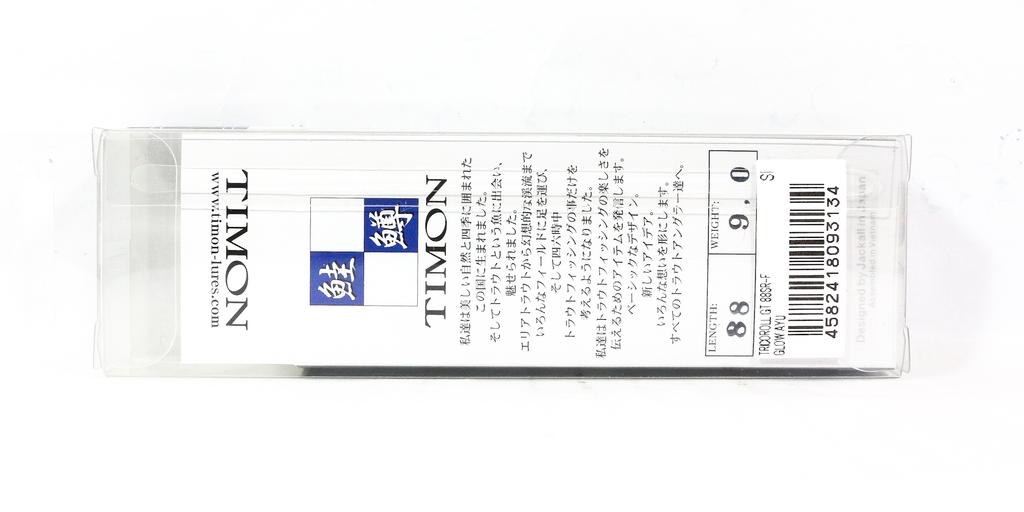 Jackall Плавающая приманка Timon Tricoroll GT 88 SR-F Kitamura Gp Flash (6227)