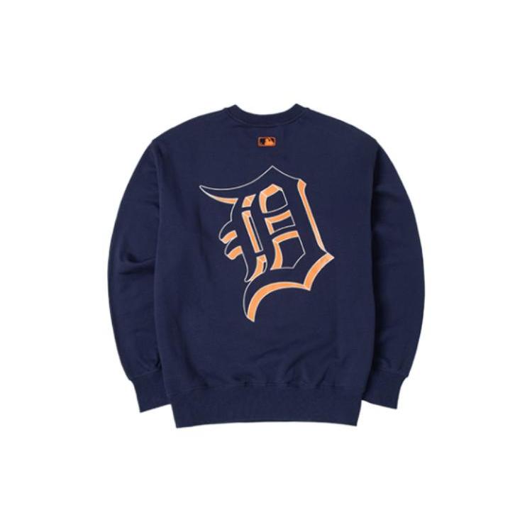 Новая толстовка MLB FW22 Унисекс Темно-синяя 3AMTB0224-46NYD