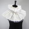 Summer Big Cloaked Clown Mesh Swan Collar Ruff Collar Retro Exaggerated Fake Collar Performance