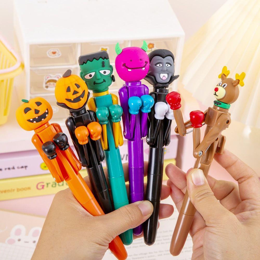 Signature Interactive Boxing Pen Writing Boxing Fighting Pen Fun Mechanism Fist Pen  Children Toys