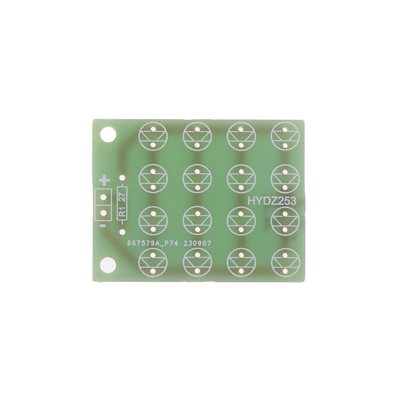 Cd4017+Ne555 Красный Белый Синий Светодиодный Водяной Свет Производство DIY Набор Сварка Обучение Электронный Модуль Запчасти Tj-56-715 Постоянный ток 12 В