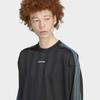 Adidas Long Sleeve Jersey Loose Fit Crewneck Black  Jx3099 
