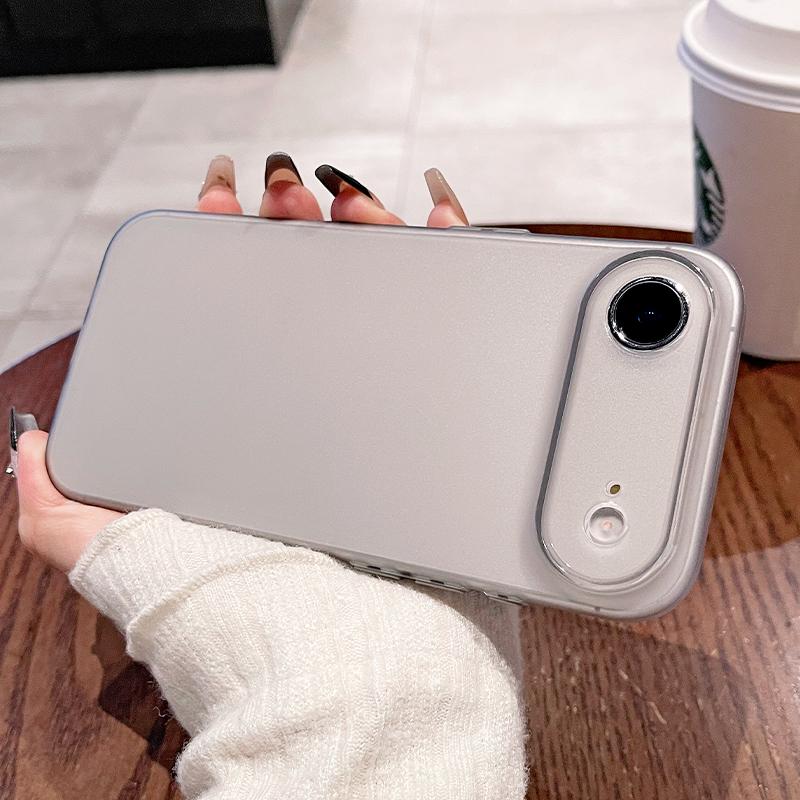 0,45 мм Ультратонкий Матовый Мягкий Силиконовый Чехол Для iPhone Air 17 16 15 14 Pro Max Plus 16E Конфетный Цвет Полупрозрачный Тонкий Прозрачный Корпус