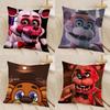 1 шт. F-Fnaf Пять Ночей с Фредди Наволочка Модная Квадратная Наволочка Спальня Диван Комната Ins Декор Отдых
