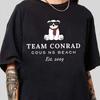 Team Conrad T-Shirt The Summer I Turned Pretty Shirt Custom Cousins Beach Shirt Men Women Short Sleeve Streetwear Tops