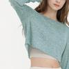 Debbie Wear New Wave Holic Crop Long Sleeve T-Shirt DEVI-T0047