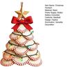 Yousheng Baseball String Lights Christmas Ornament Festive Lantern Design Sports Enthusiast Christmas Decor Holiday Decoration
