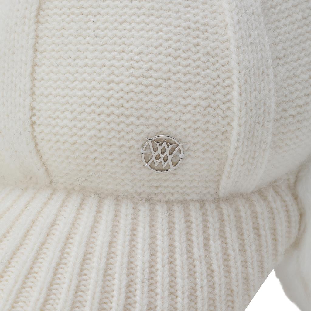 ANEW GOLF Женская вязаная кепка-бейсболка Line Knit Ballcap_Cr