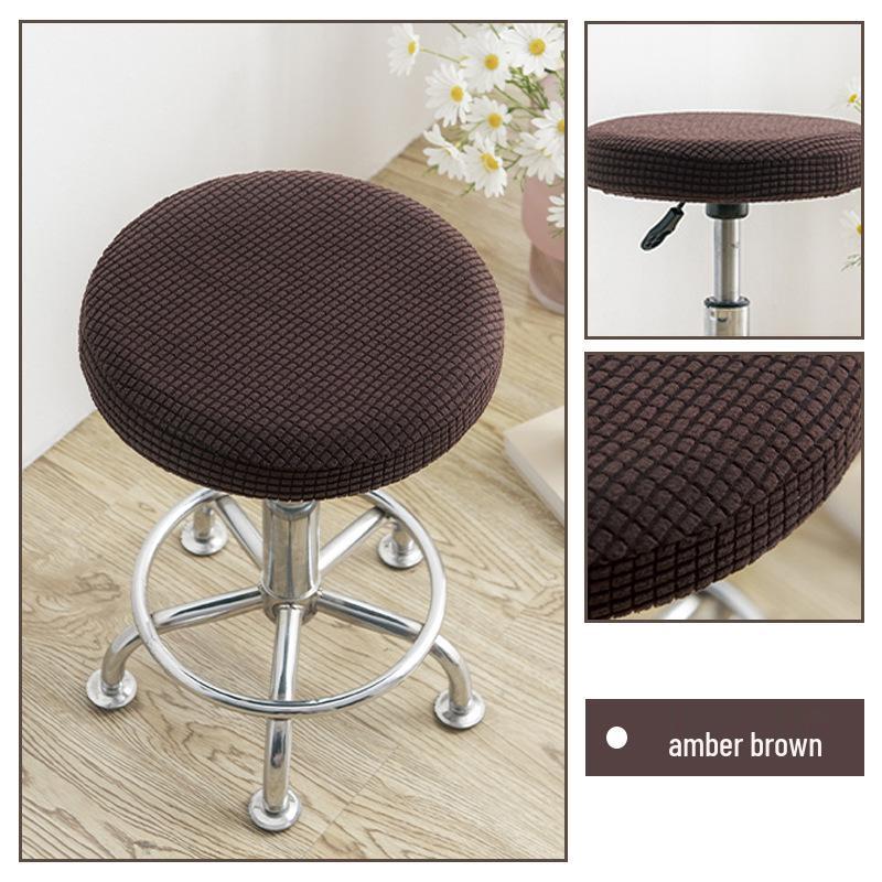 Универсальный пылезащитный чехол на вращающийся стул - Флисовый чехол для барных стульев и стульев для салонов красоты