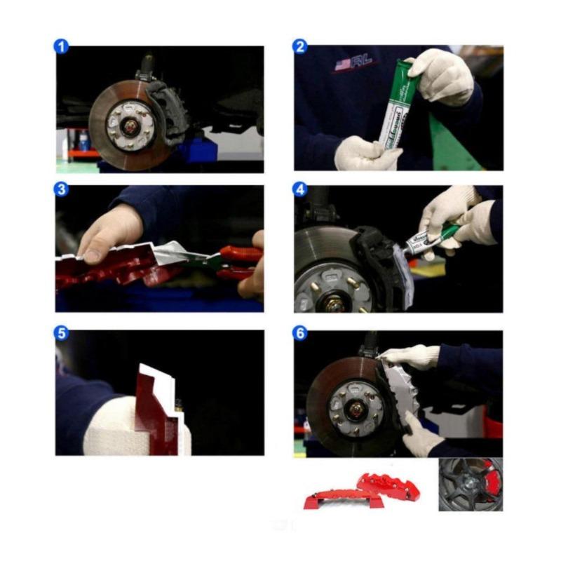 2 шт. подходит для автомобильного колеса тормозной суппорт крышка передняя задняя пылезащитная горячая распродажа