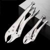 High Carbon Steel Locking Pliers - Round/Straight Mouth, Fixed, Portable, Quick Clamp