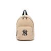 Серия с овечьей шерстью Логотип NY Yankees Рюкзак Мини Женский рюкзак Бежевый 3ABKS0216-50SAS