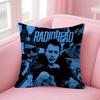Подушка с принтом Radiohead из Rock Band 30x50 Полиэстер Декоративные подушки для дивана Подушка для декора дома