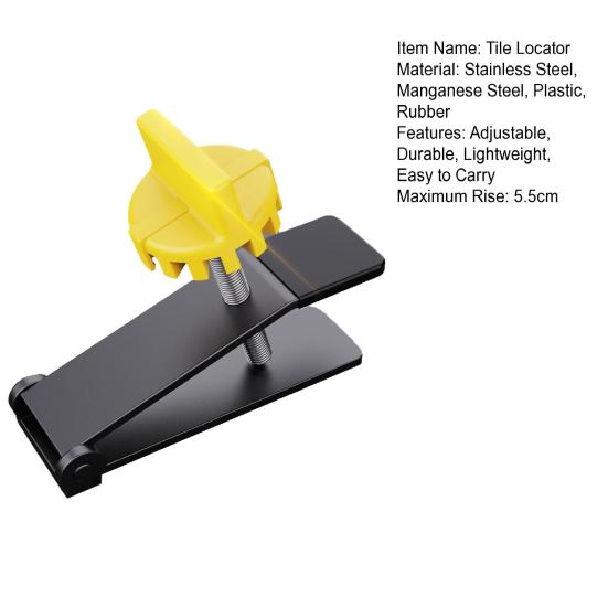 Регулятор высоты плитки Сверхмощный сверхнесущий настенный подъемник для плитки Устройство выравнивания для домашнего использования