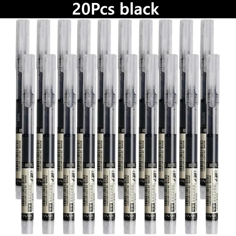 Xiaomi 3-50PCS Straight Liquid Color Pen set, Fine Tip Gel Pens for Drawing Pens for Writing New Pen Office Accessories Back To School