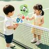 Kids Pickleball Paddle Set With 4 Balls Net Bag Lightweight Honeycomb Composite Outdoor Family Sport
