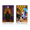 Kancharo 78-Card Tarot Card Set [The One World Tarot] Includes Japanese Tarot Card Instructions & Pouch (Authentic)