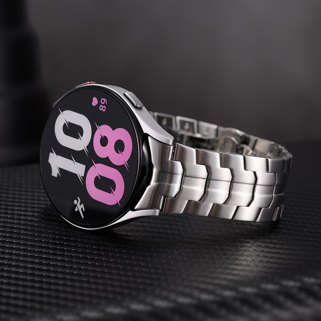 Stainless Steel Strap for Samsung Galaxy Watch 7 6 5 4 Classic 47mm 43mm 42 46mm 45mm No Gaps Metal Band 40mm 44mm Link Bracelet