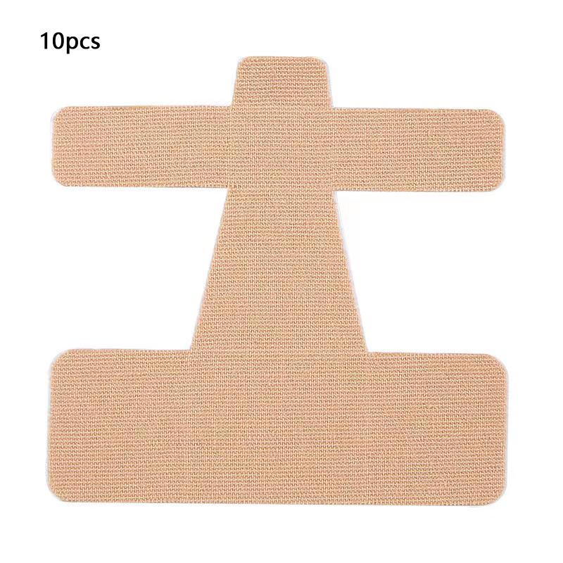 10pcs Hallux Valgus Fixed Support Athletic Elastic Bandage Toe Anti-Friction Safety Tape Patch Unisex Foot Care Tools
