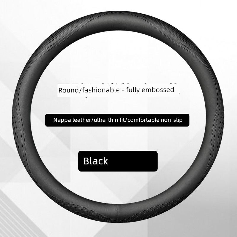 Car Steering Wheel Cover, Car Handle Cover for Civic, Accord, Xrv, Vezel, Fit, Crown, Crv, Lingshi, Inspire