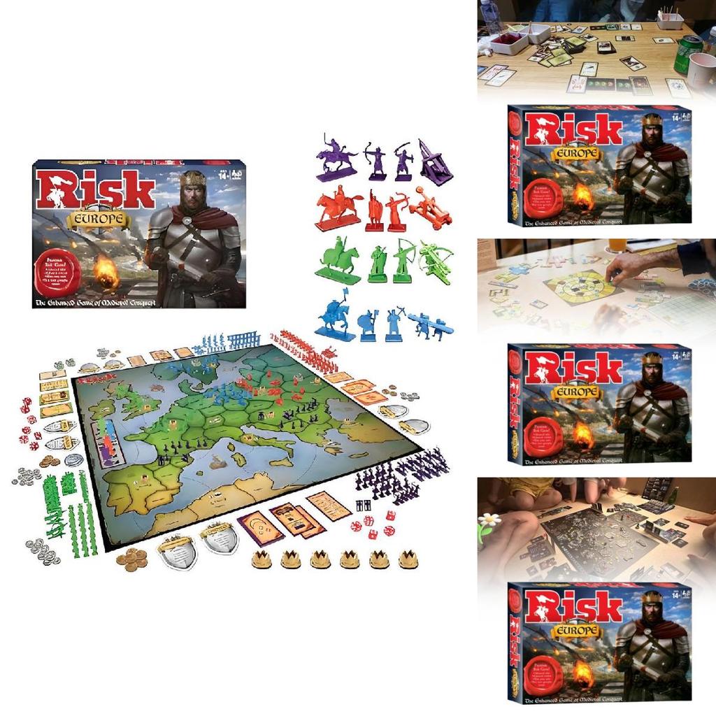 Risk Europe Card Game For Party Events And Group Play With Engaging And Humorous Features