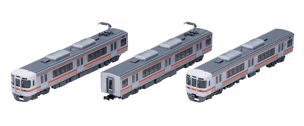 TOMYTEC TOMIX N Gauge JR 313 5000 Series Basic Set 98482 Railway Model Train Silver