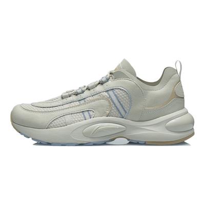 Кроссовки мужские Li Ning V8 с амортизацией, нескользящие, с низким верхом, серо-синие ARHQ145-6