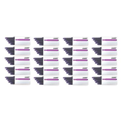 Lamy Картридж Чернила Фиолетовый LT10VT Набор из 20 штук Оригинальный Импортный Продукт