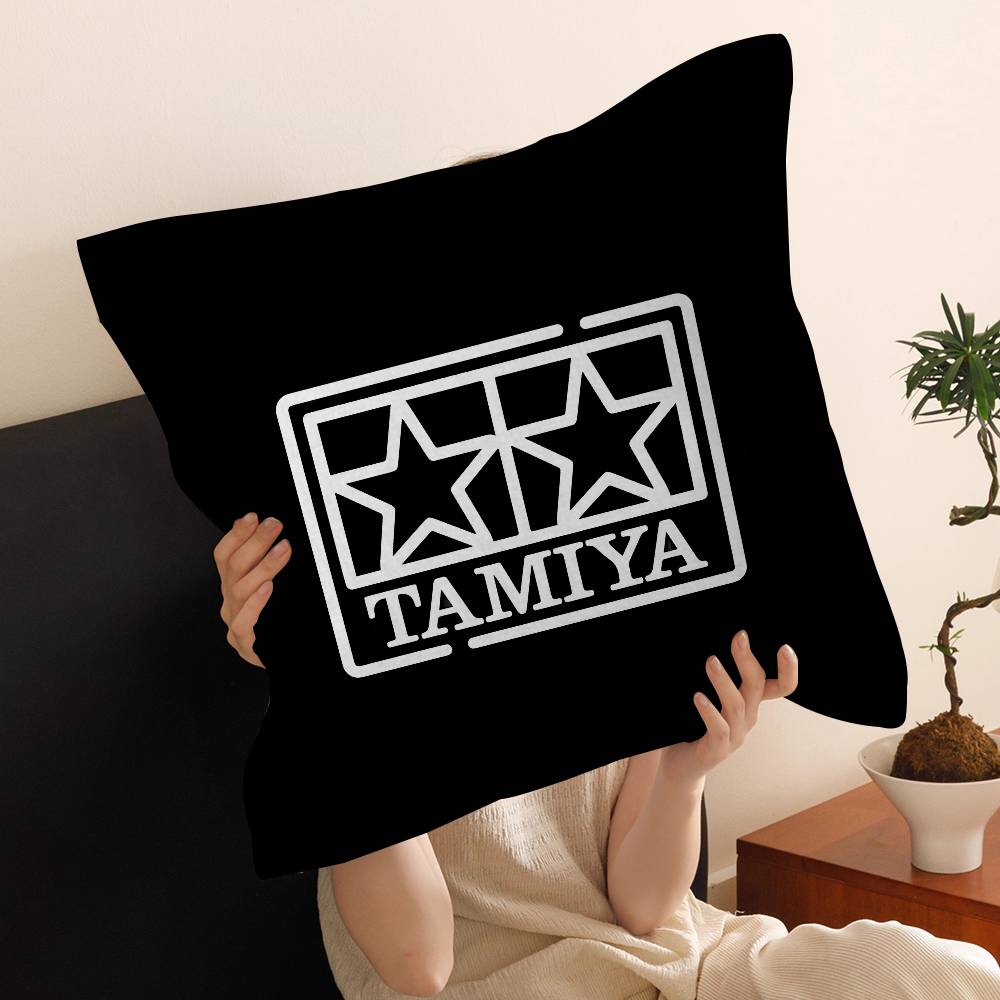 Подушка с логотипом T-Tamiya Наволочка Мультяшный Подарок Чехол для Подушки Спальня Дом Диван Стул Сиденье Декор Наволочка