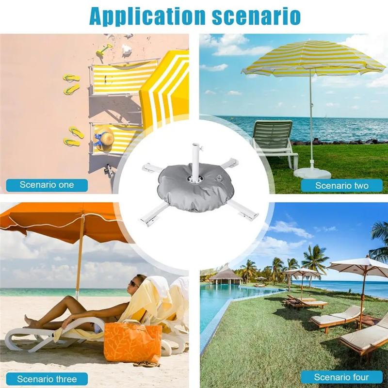 M-Modern-Parasol Подставка для зонта Складная Уличная Патио Подставка-утяжелитель для зонта Складная Подставка-утяжелитель для зонта для террасы Деталь для кемпинга