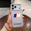 Модный Чехол для Телефона Стиль Логотип BMW M Чехол для Телефона IPhone 17 16e 16 15 14 13 12 11 Pro Max X XR XSMAX 8 7 Air Plus Чехол Наклейки wsgk87