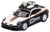 MINI GT Porsche 911 Dakar Rally Design Package Синий Металлик Готовый продукт 1/64 Белый/Гентиан (Левая ручка)