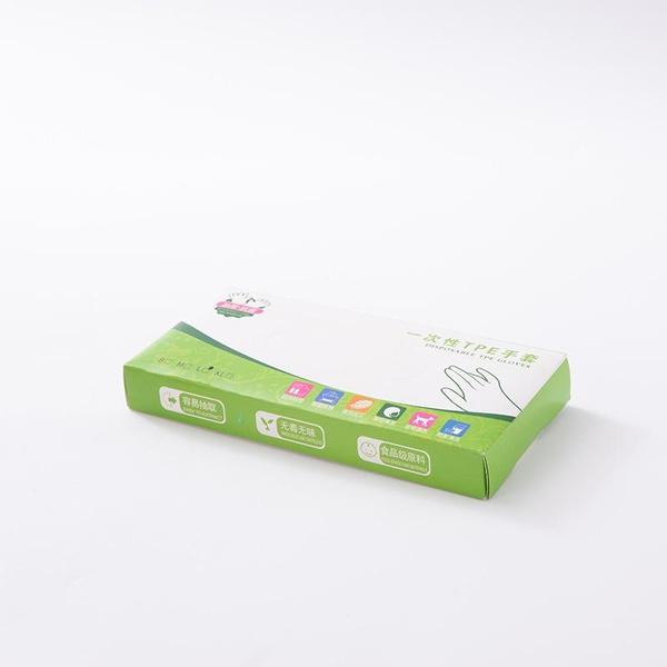 100Pcs/Box Gloves TPE Disposable Gloves Transparent Non-Slip Work Safety Food Grade Household Cleaning Gloves Disposable Gloves