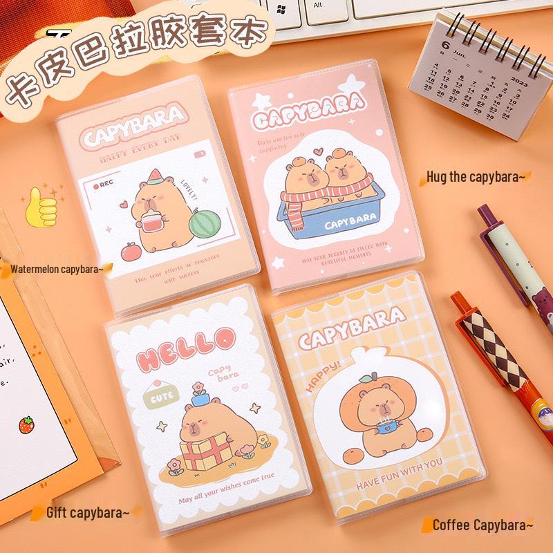 Набор канцелярских принадлежностей с капибарой: Слепая коробка для детей - Набор школьных принадлежностей