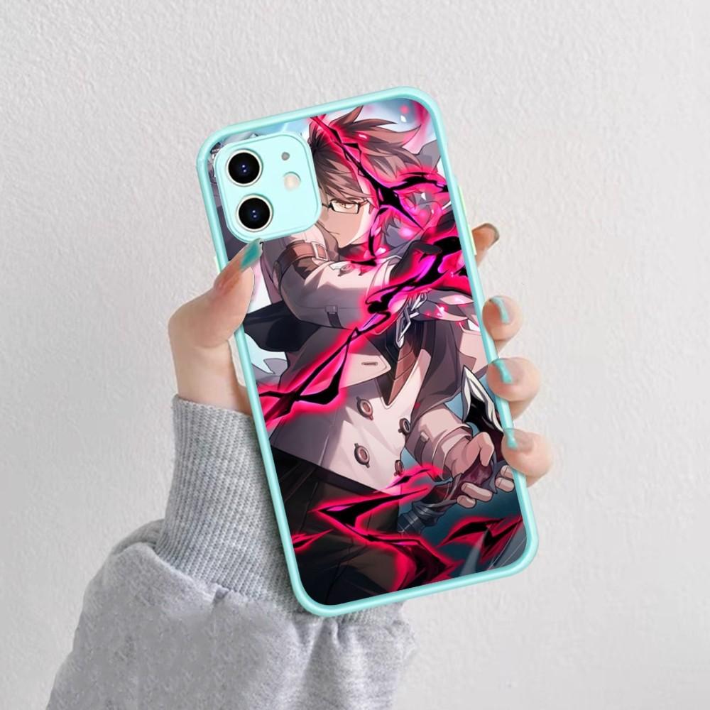 Honkai Game S-Star R-Rail Phone Case For IPhone 14 11 12 13 Mini Pro Max 8 7 Plus X XR XS MAX Translucent Matte Cover